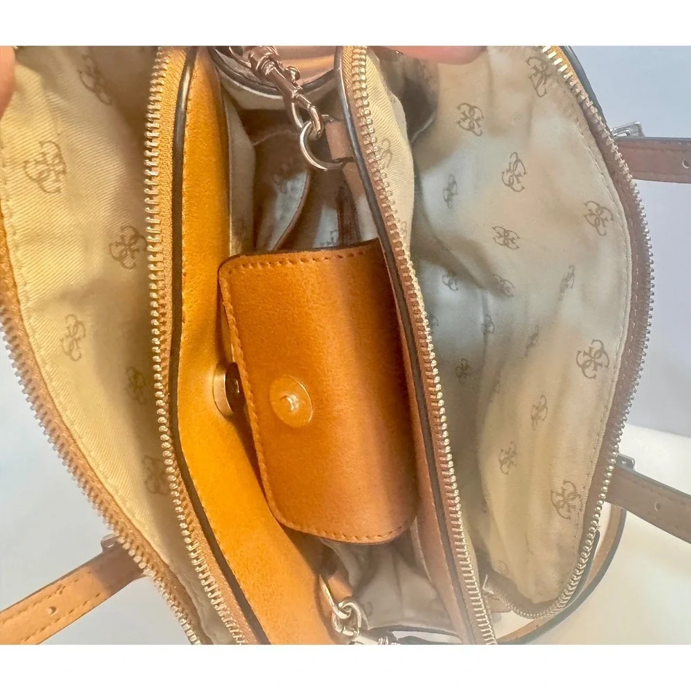 Guess two‎ way Huntley satchel with adjustable crossbody strap NWOT
